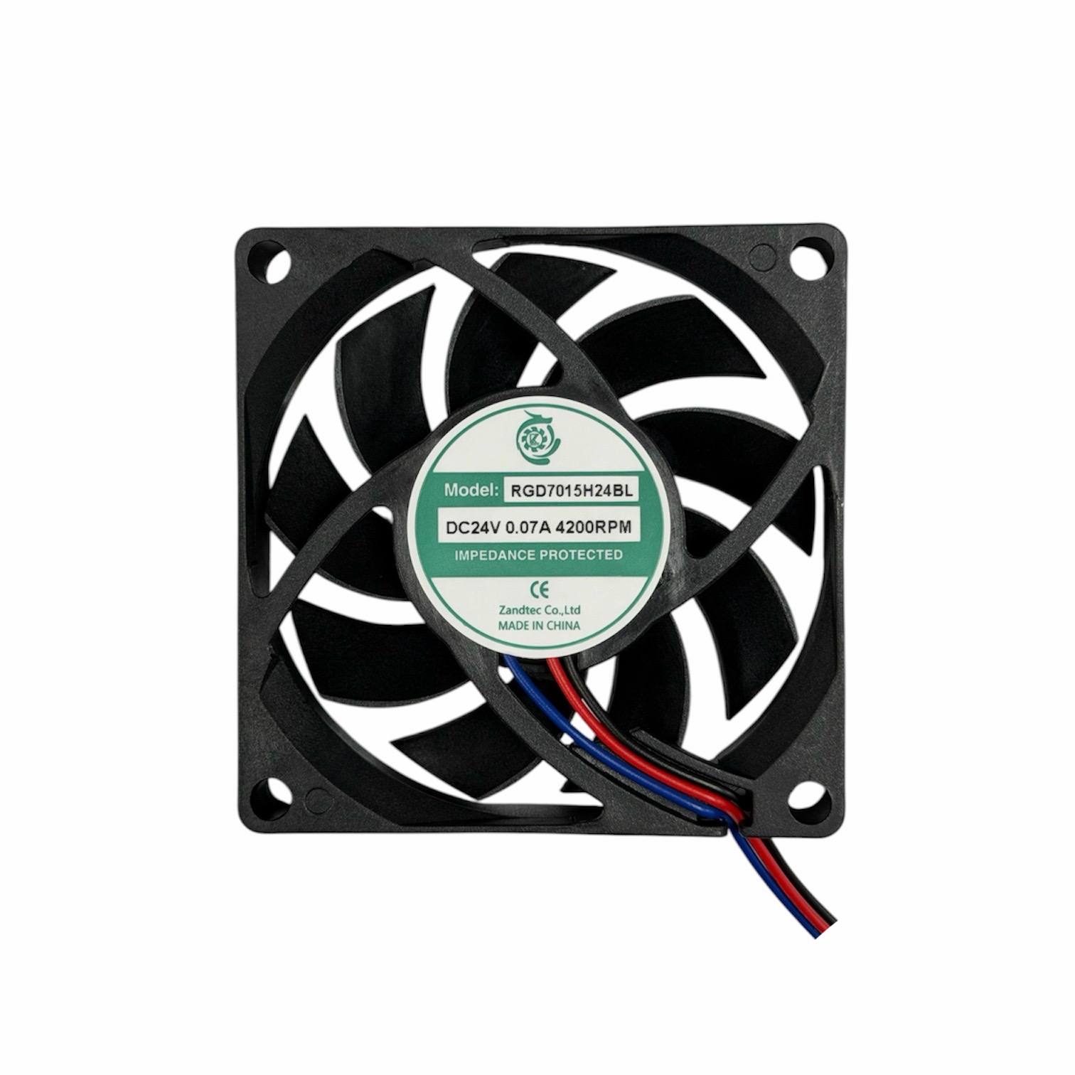 فن DC 12 ولت 7 سانت بلبرینگی KZ7015B