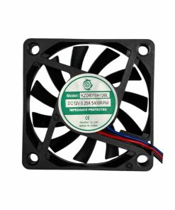 فن DC 12 ولت 6 سانت بلبرینگی KZ6010BL